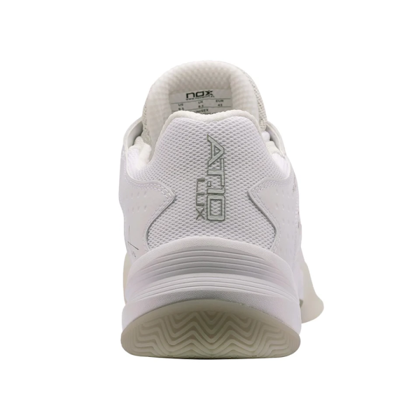 NOX AT10 LUX Weiß/Grau Padelschuhe – Premium Komfort & Grip (FW24)