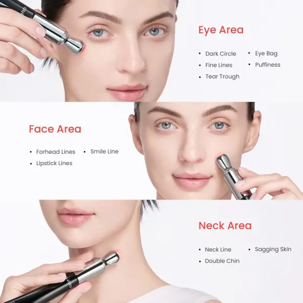 AMIRO EyeGlow Rotlicht- und Mikrostrom-Augencreme