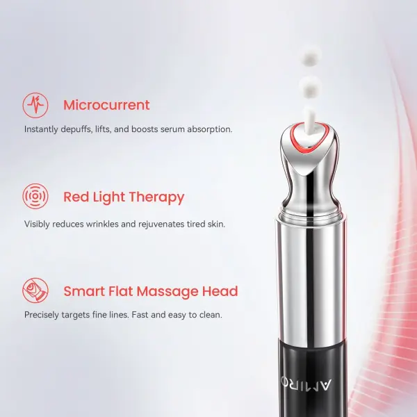AMIRO EyeGlow Rotlicht- und Mikrostrom-Augencreme